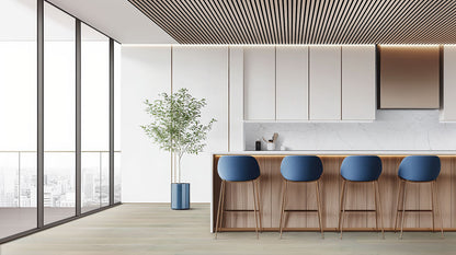 Fog Acoustic Wood Slat Panels