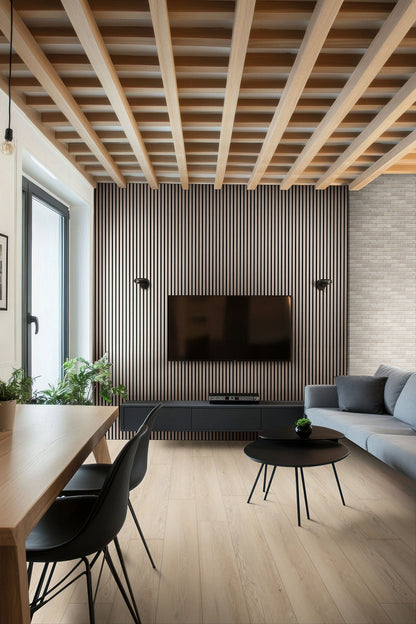 Fog Acoustic Wood Slat Panels