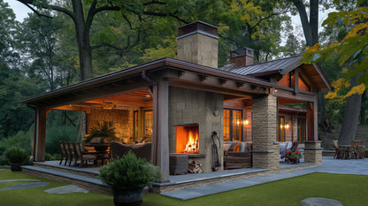 Fossil Rustic Squares & Rectangles