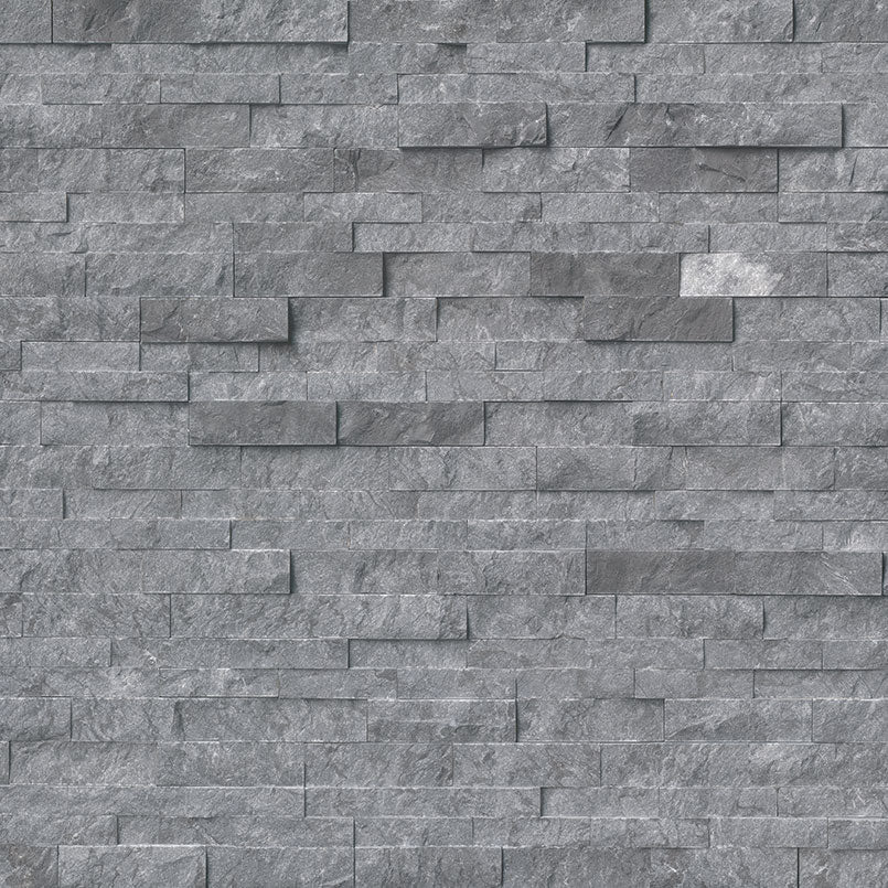 RockMount™ Stacked Stone Panels - Glacial Grey