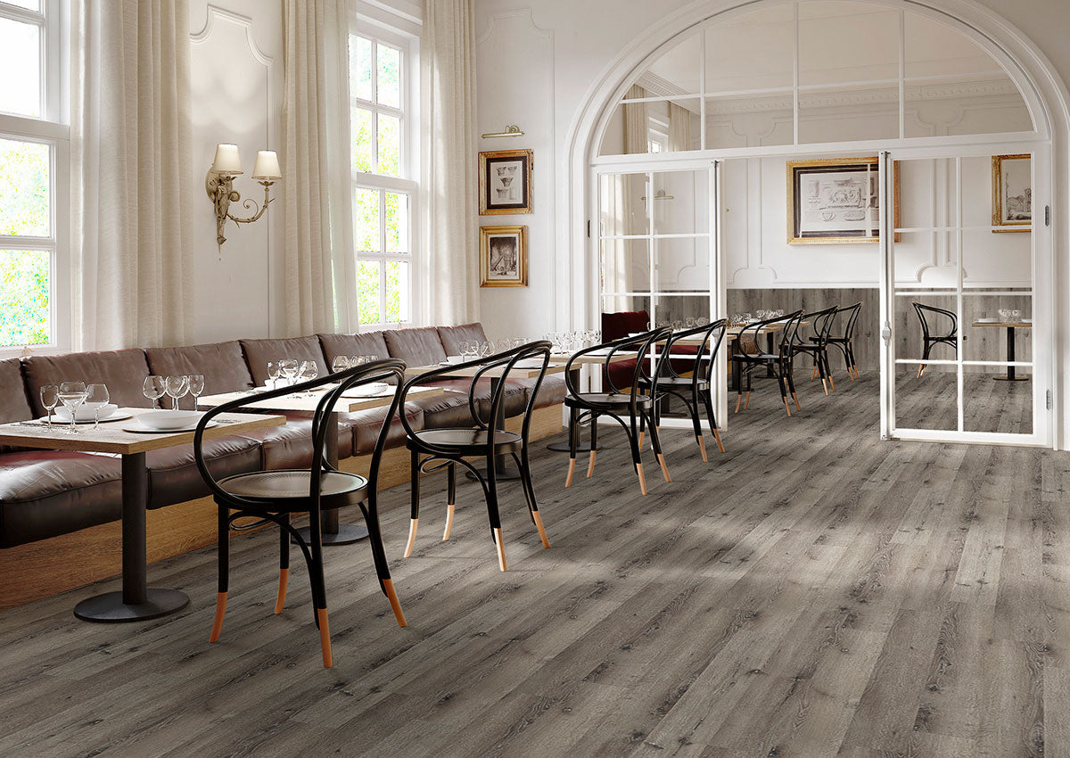 Glenridge Charcoal Oak Luxury Vinyl Plank Flooring