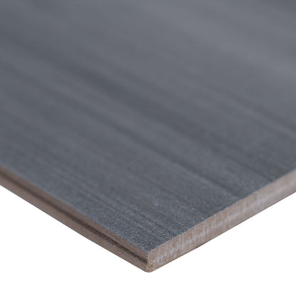 Graphite Watercolor Porcelain Tile