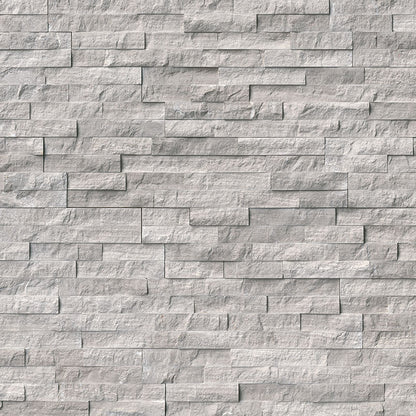 RockMount™ Stacked Stone Panels - Gray Oak
