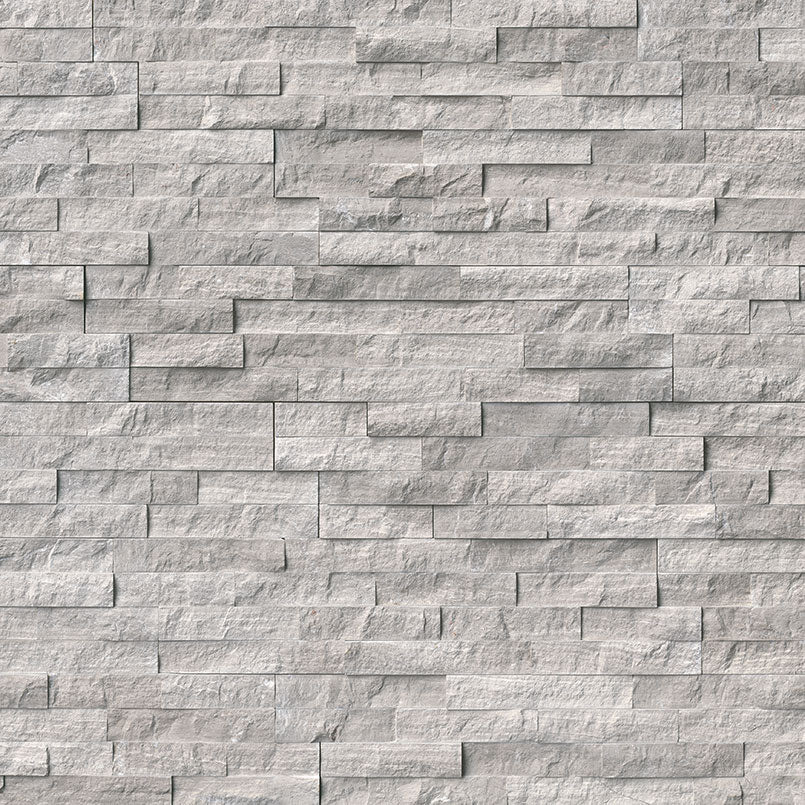 RockMount™ Stacked Stone Panels - Gray Oak