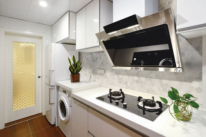 Greecian White 2" Hexagon Polished