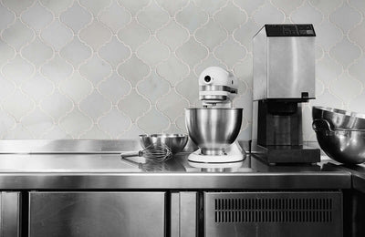 GREECIAN WHITE ARABESQUE MOSAIC Mosaic, Wall Tile - Shop at Home Craft Studio | Call 