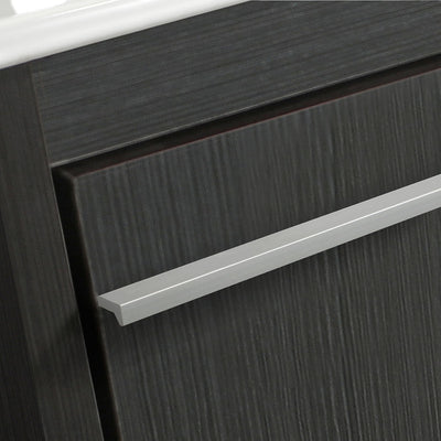20" V9004 Vanity with Ceramic Sink (Charcoal Grey) bathroom vanities - Shop at Home Craft Studio - 3