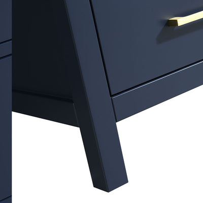24" V9008 Vanity & Quartz Countertop Combo (Royal Blue) bathroom vanities - Shop at Home Craft Studio - 5