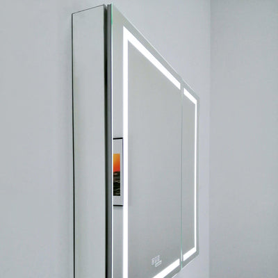 30" LED Ana Medicine Cabinet  (Surface Mount/Recessed)  - Shop at Home Craft Studio - 12