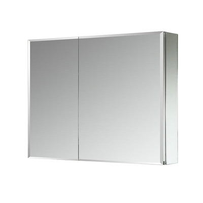 36" Aluminum Medicine Cabinet (Surface Mount/Recessed)  - Shop at Home Craft Studio - 1