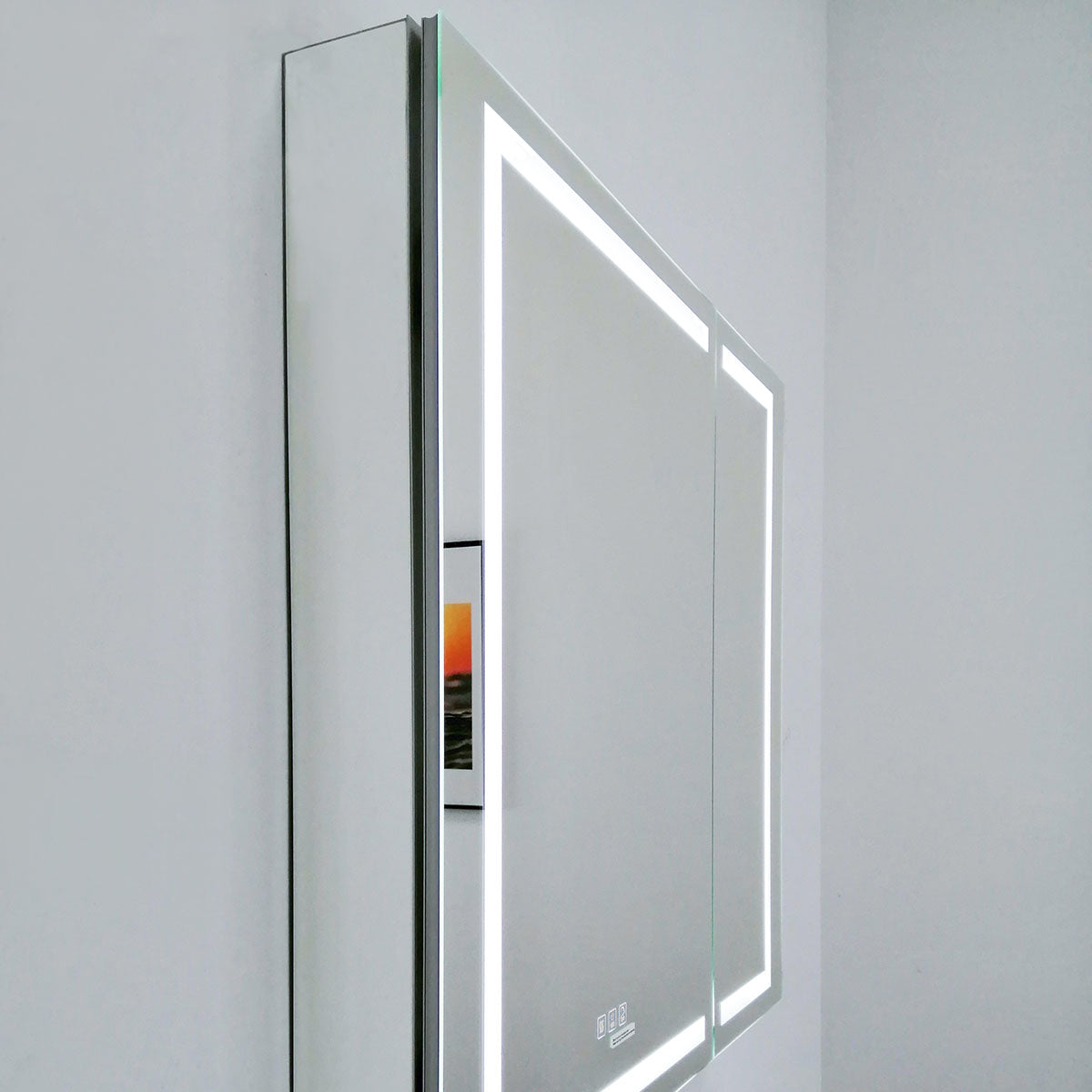 36" LED Ana Medicine Cabinet  (Surface Mount/Recessed)  - Shop at Home Craft Studio - 12
