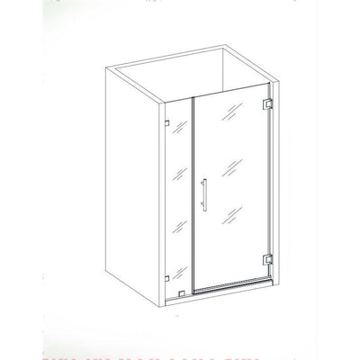 3PC Miko Hinges Door on Glass (Matte Black)  - Shop at Home Craft Studio - 11