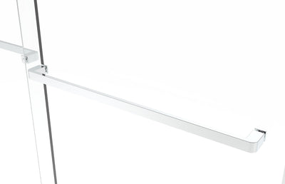 48" AC23 series Bypass Shower Door with Klearteck Treatment (3/8" Thickness) (Brushed Nickel) shower door - Shop at Home Craft Studio - 8