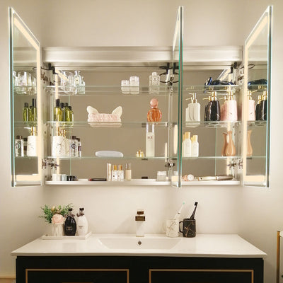 48" LED Ana Medicine Cabinet (Surface Mount/Recessed)  - Shop at Home Craft Studio - 4