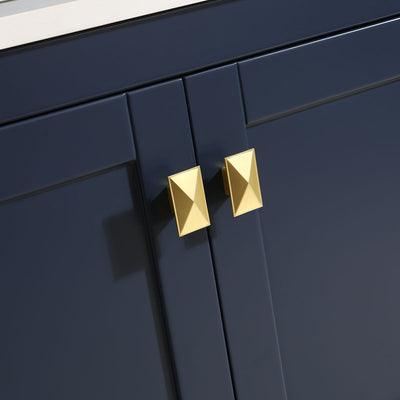 48" V9008 Vanity & Quartz Countertop Combo (Royal Blue)  - Shop at Home Craft Studio - 5