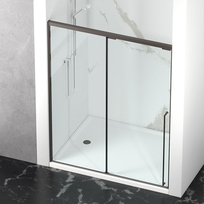 54" Karina Series Minimalist Shower Door with a Single Sliding Door shower door - Shop at Home Craft Studio - 3