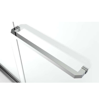 60"W X 72"H GBY22 Owen Bypass Series Shower Door with Klearteck Treatment (3/8" Thickness) (Chrome) shower door - Shop at Home Craft Studio - 10