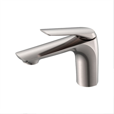 F050  Single Hole Basin Faucet with Pop Up (Brushed Nickel)  - Shop at Home Craft Studio - 3