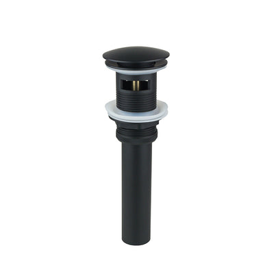 F231 Single Hole Basin Faucet with Pop Up (Matte Black)  - Shop at Home Craft Studio - 3