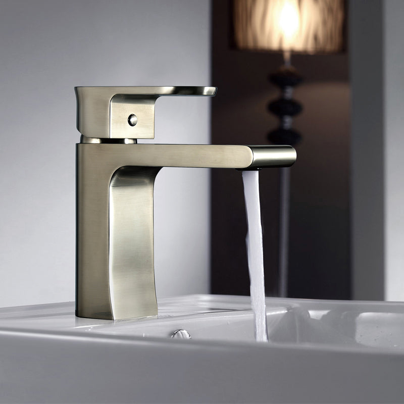 GR16255 Single Hole Basin Faucet (Brushed Nickel)  - Shop at Home Craft Studio - 1