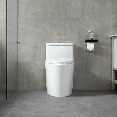 K-0332 One-Piece 28"h Dual Flush Toilet (12" Rough)  - Shop at Home Craft Studio - 5