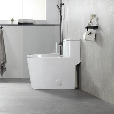 K-0332 One-Piece 28"h Dual Flush Toilet (12" Rough)  - Shop at Home Craft Studio - 6