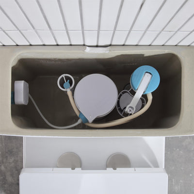 K-0335 One-Piece 28"h Dual Flush Toilet (12" Rough) Toilet - Shop at Home Craft Studio - 5