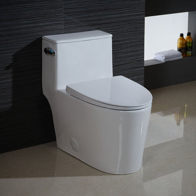 K-0335 One-Piece 28"h Dual Flush Toilet (12" Rough) Toilet - Shop at Home Craft Studio - 10