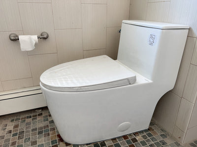 K-0335 One-Piece 28"h Dual Flush Toilet (12" Rough) Toilet - Shop at Home Craft Studio - 11