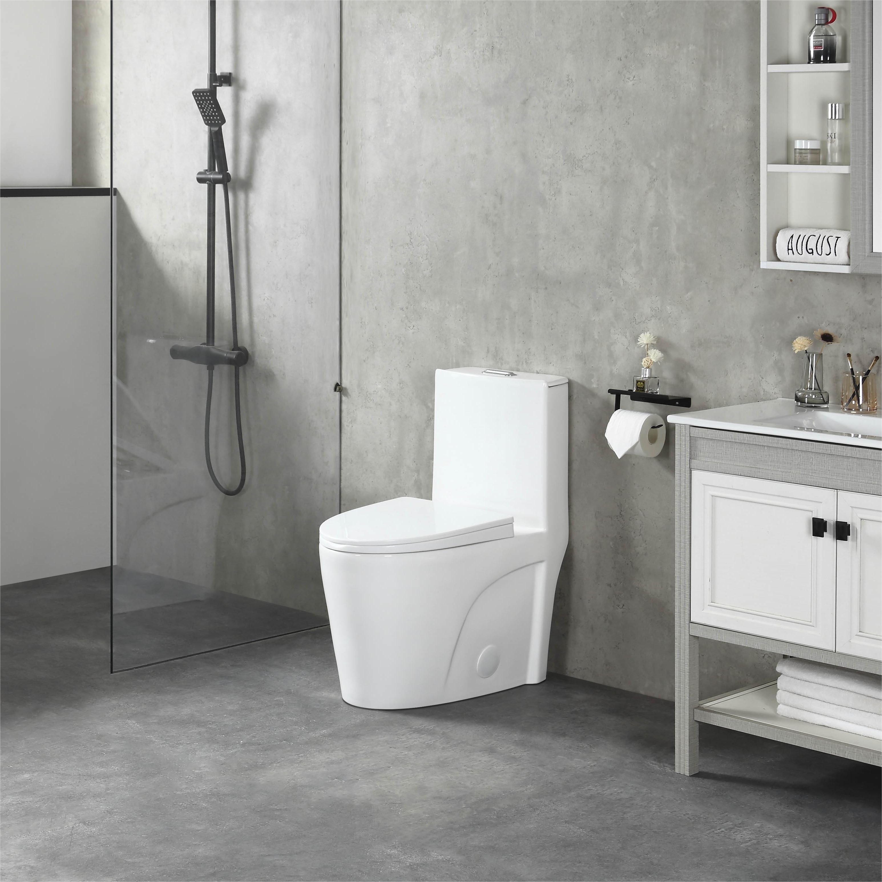 K-0382  One-Piece 28" Dual Flush Toilet (12" Rough) Toilet - Shop at Home Craft Studio - 8