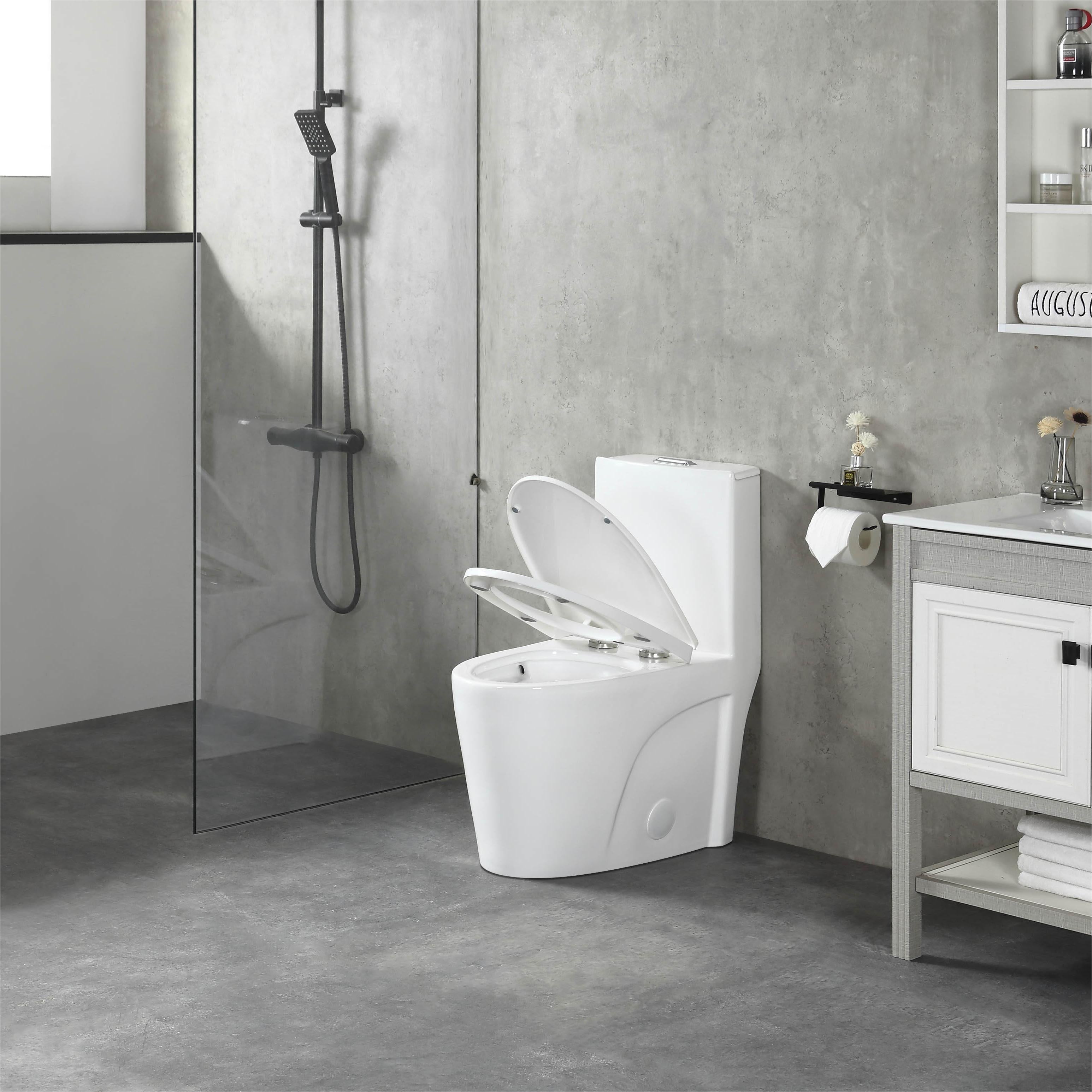 K-0382  One-Piece 28" Dual Flush Toilet (12" Rough) Toilet - Shop at Home Craft Studio - 13