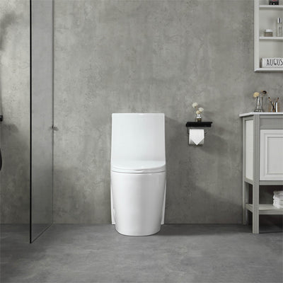 K-0382  One-Piece 28" Dual Flush Toilet (12" Rough) Toilet - Shop at Home Craft Studio - 16