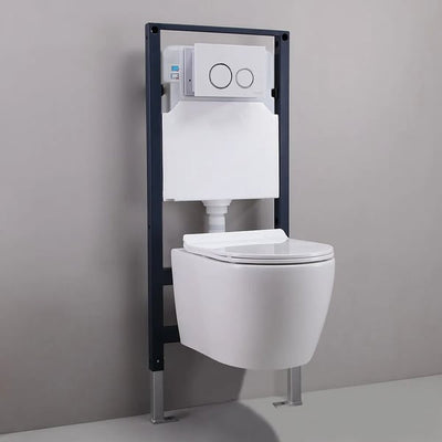 K-0707 Wall Hung Toilet with In-Wall Tank & Carrier System  - Shop at Home Craft Studio - 10