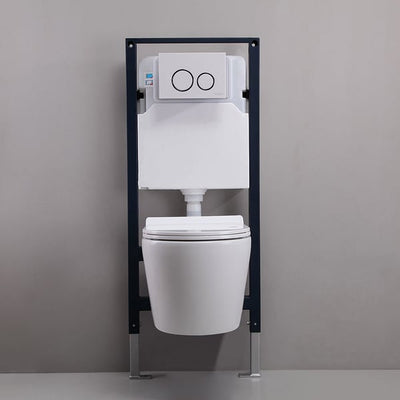 K-0707 Wall Hung Toilet with In-Wall Tank & Carrier System  - Shop at Home Craft Studio - 11