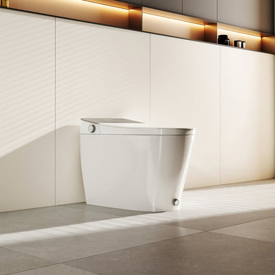 Model-1 Series 7000 US1A Smart Bidet One-Piece Toilet (12" Rough) (Elongated) Toilets - Shop at Home Craft Studio - 11