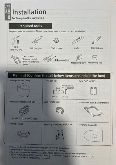 Model-2 Series 6000 G1W1 One-Piece Smart Toilet (Elongated) Toilets - Shop at Home Craft Studio - 5