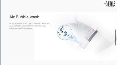 Model-2 Series 6000 G1W1 One-Piece Smart Toilet (Elongated) Toilets - Shop at Home Craft Studio - 17