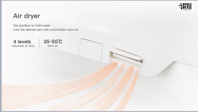 Model 3 SY0101 Smart Bidet Toilet Seat (Elongated) Toilets - Shop at Home Craft Studio - 23
