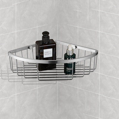SCCB Shower Caddy Corner Basket (Chrome or Brushed Nickel)  - Shop at Home Craft Studio - 2