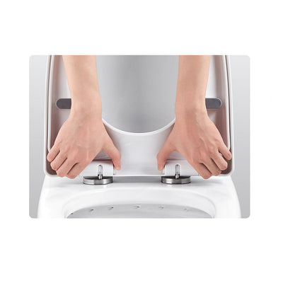 T-2133  One-Piece 25"h Dual Flush Toilet  (12" Rough) Toilet - Shop at Home Craft Studio - 6