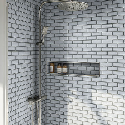 Ice Bevel Subway Tile 2x6