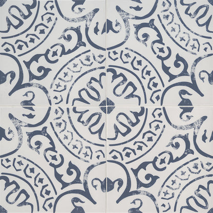 Kenzzi Indigo Encaustic Tile