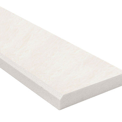 Ivory 4x36x0.62 Double Beveled Polished Threshold