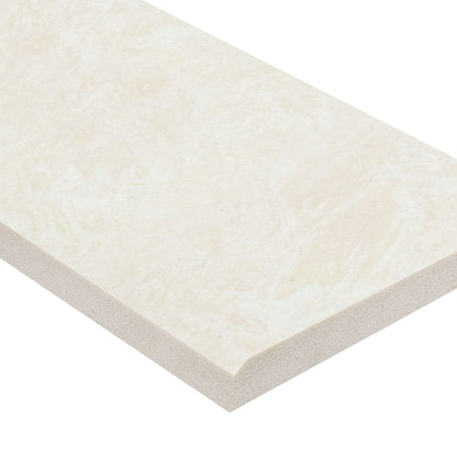 Ivory 6x73x0.62 Single Beveled Polished Threshold