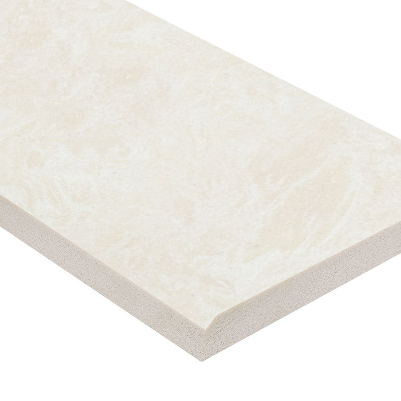 Ivory 6x73x0.62 Single Beveled Polished Threshold