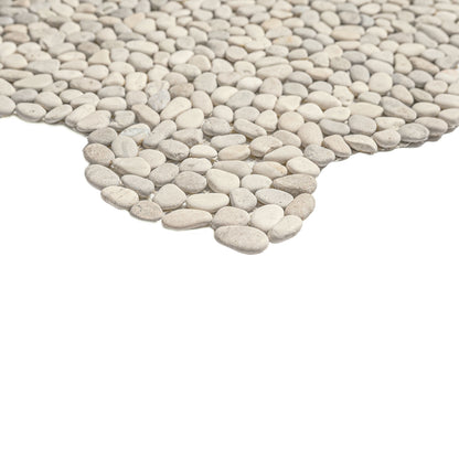 Ivory White Mini Pebble Tumbled