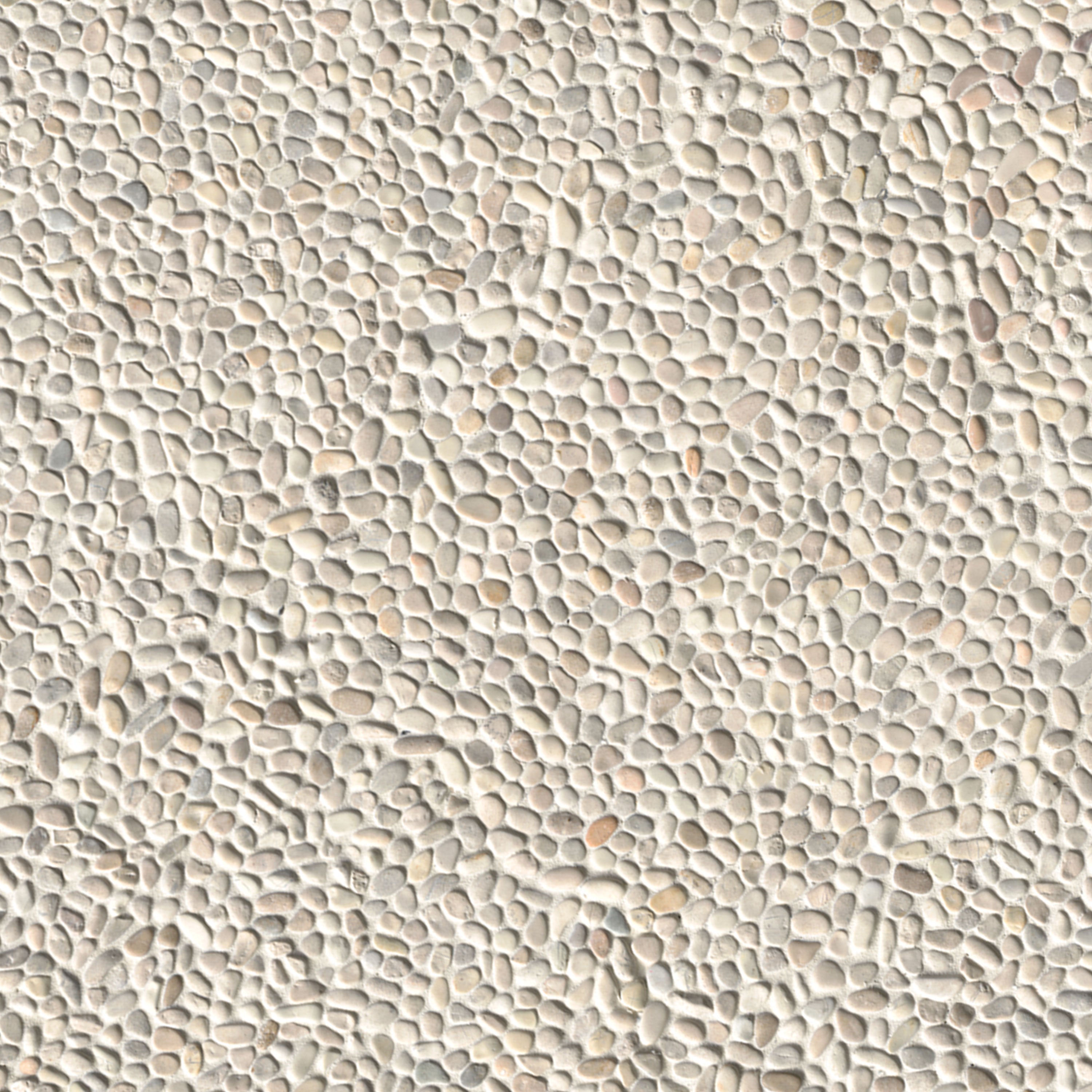 Ivory White Mini Pebble Tumbled