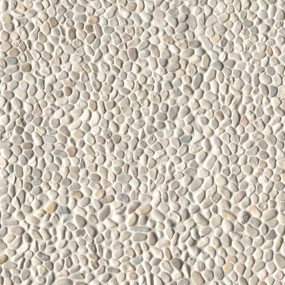 Ivory White Mini Pebble Tumbled