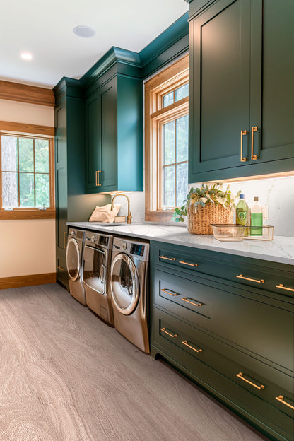 Kallum Bleached Elm Luxury Vinyl Plank Flooring