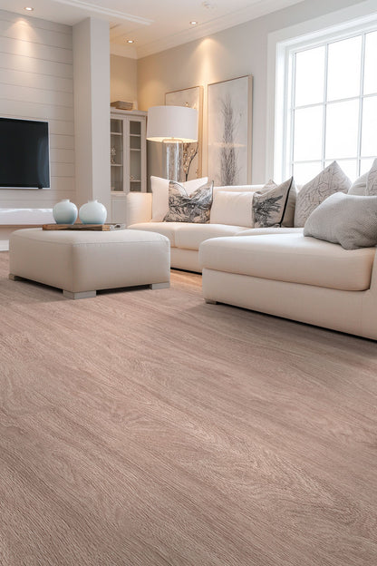 Kallum Bleached Elm Luxury Vinyl Plank Flooring